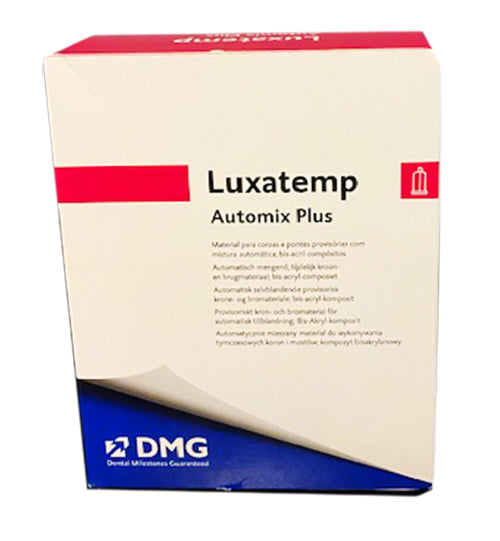 DMG 110403 Luxatemp Automix Plus Temporary Crown & Bridge Material Kit A3.5 EXP Aug 2026 DMG 110403 Luxatemp Automix Plus Temporary Crown & Bridge Material Kit A3.5 EXP Aug 2026